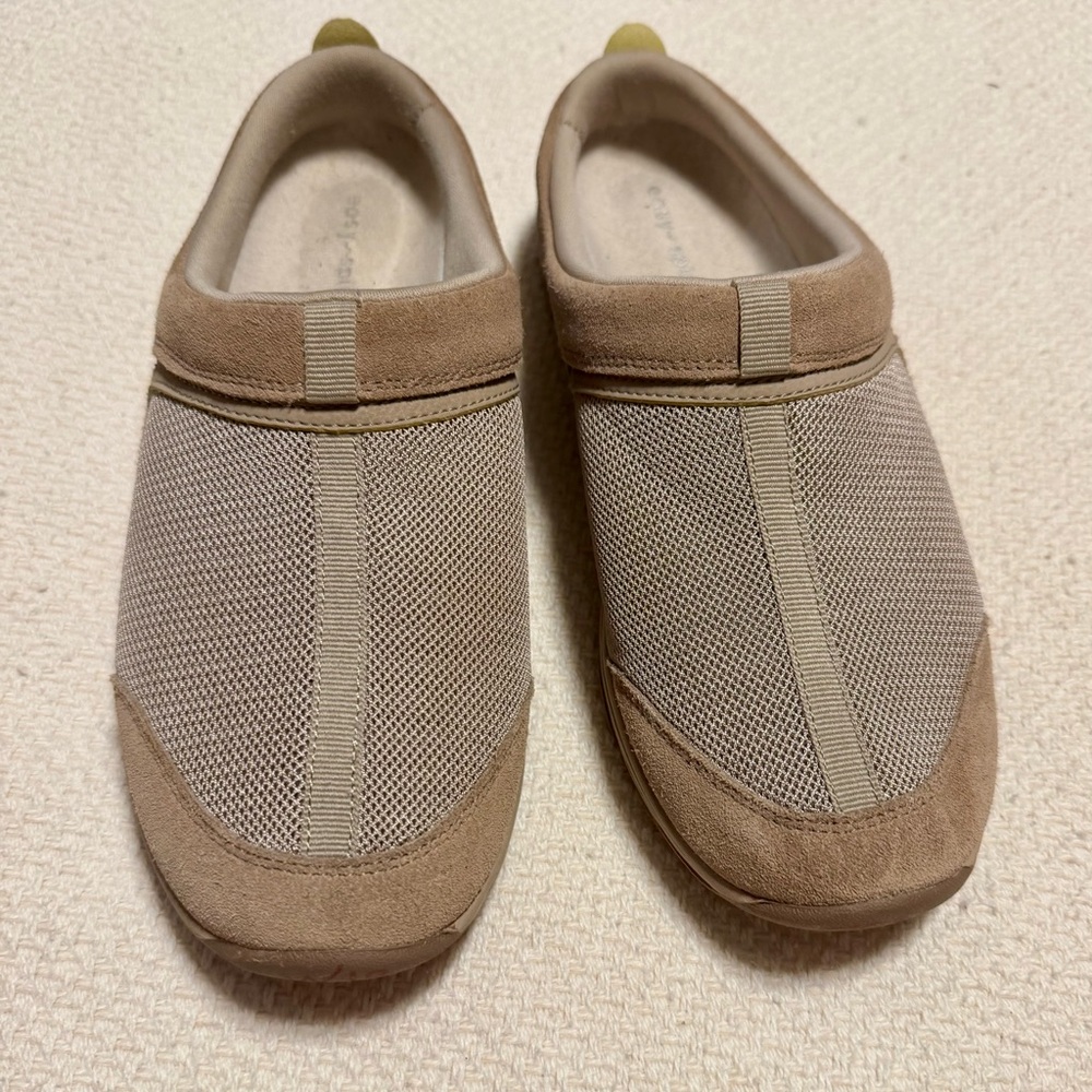 Easy Spirit Beige Slip-On Shoes